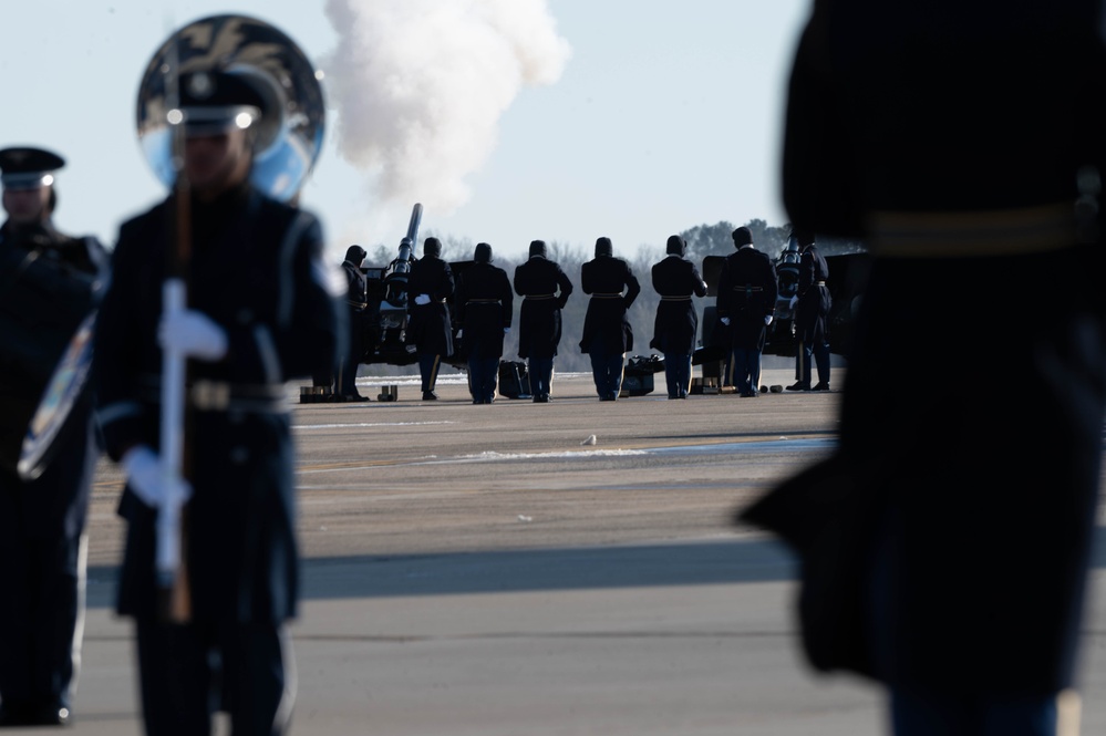 Joint Base Andrews supports arrival ceremony for State Funeral