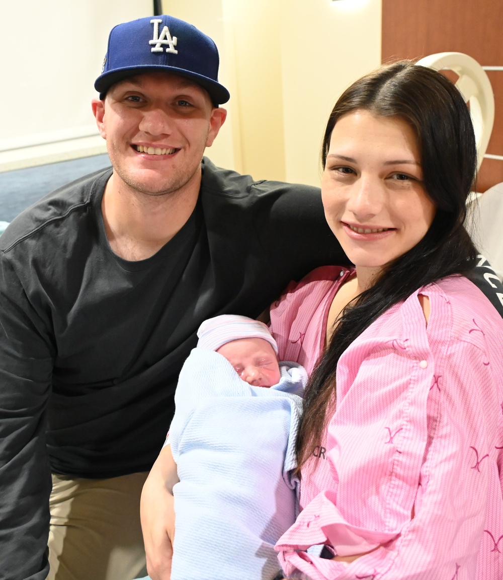 CRDAMC welcomes first baby of 2025