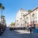 US Navy Band Performs at Rose Bowl Parade