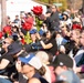 US Navy Band Performs at Rose Bowl Parade