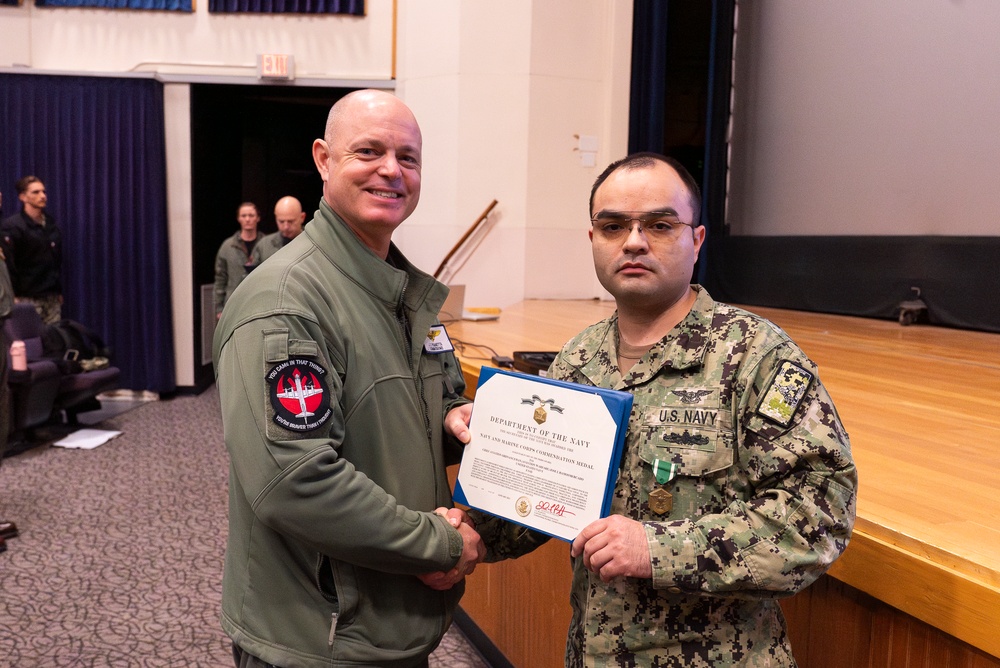 Ordnance Chief Receives Commendation Medal