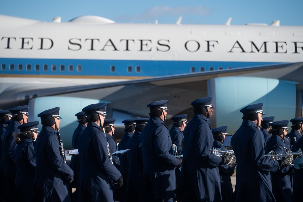 Joint Base Andrews supports arrival ceremony for State Funeral Joint Base Andrews supports arrival ceremony for State Funeral