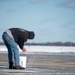 Joint Base Andrews team clears ice, snow ahead of state funeral arrival ceremony