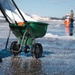 Joint Base Andrews team clears ice, snow ahead of state funeral arrival ceremony