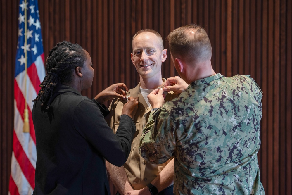 MU1 Carl Lundgren Pinning Ceremony