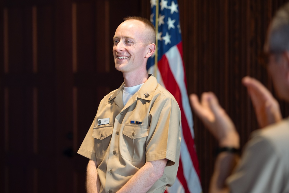 MU1 Carl Lundgren Pinning Ceremony