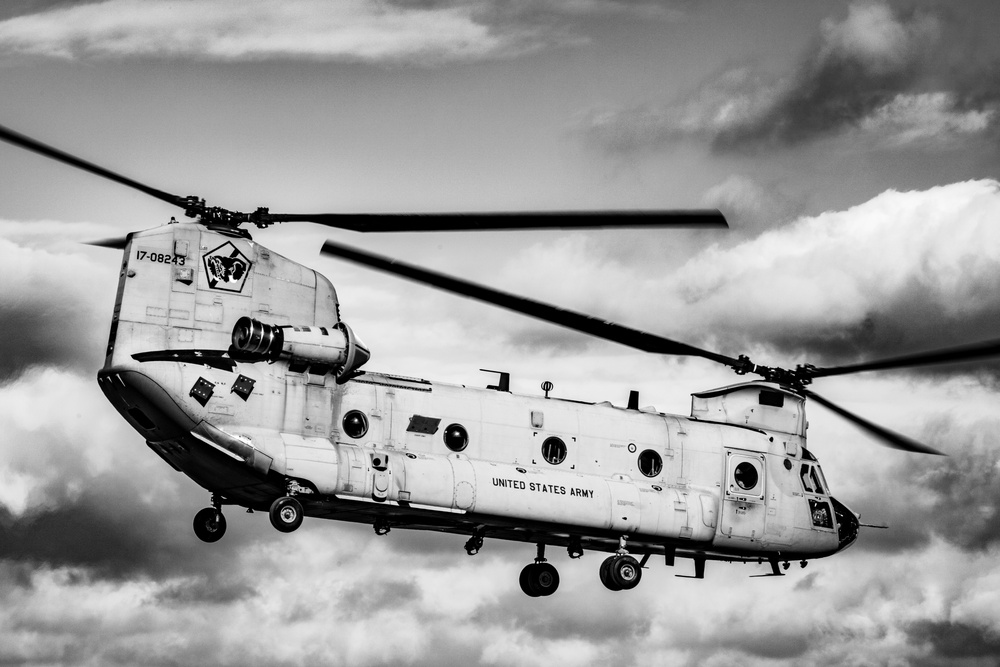 Chinook Morale Flight