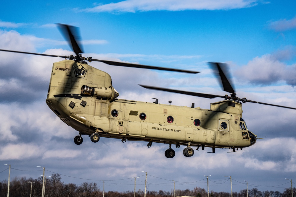 Chinook Morale Flight