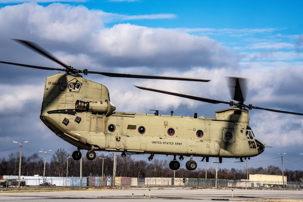 Chinook Morale Flight