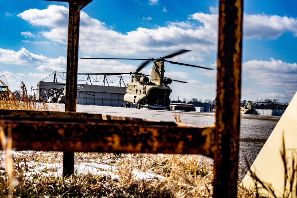 Chinook Morale Flight