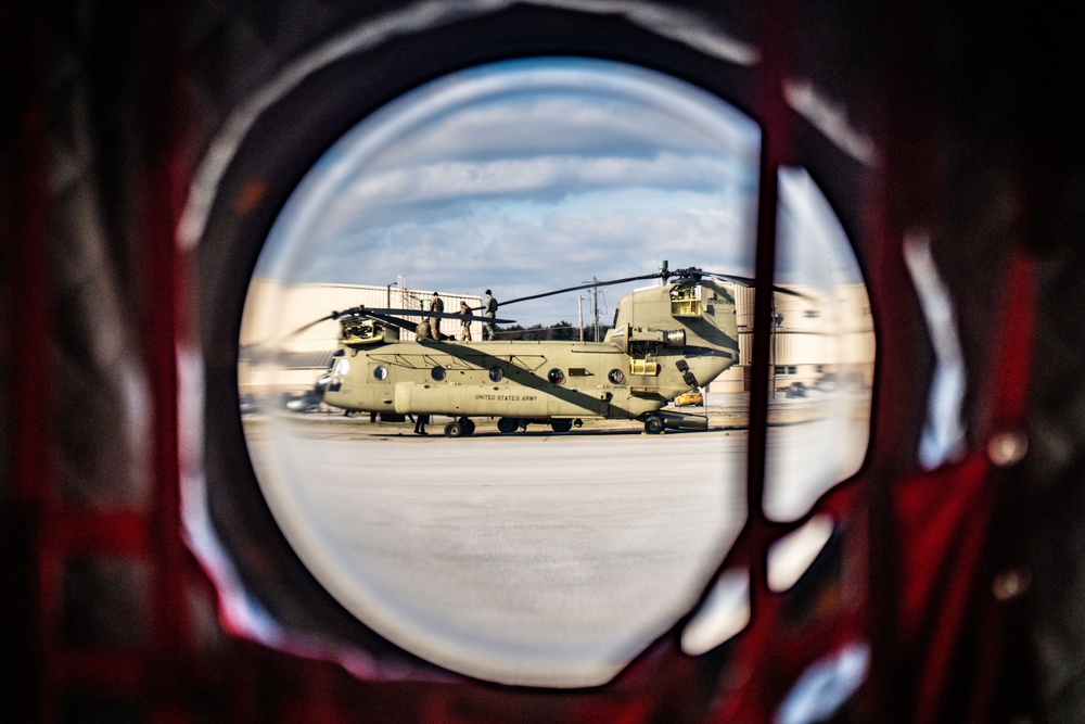 Chinook Morale Flight