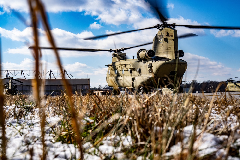 Chinook Morale Flight