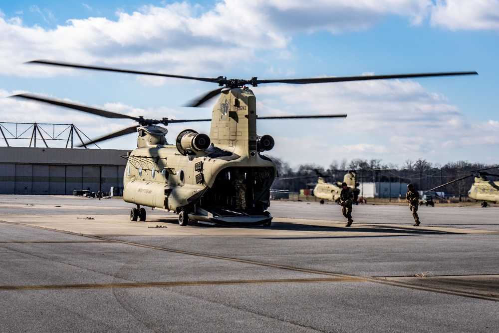 Chinook Morale Flight