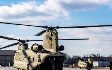 Chinook Morale Flight