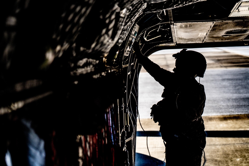 Chinook Morale Flight