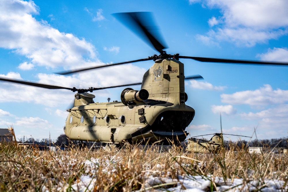 Chinook Morale Flight