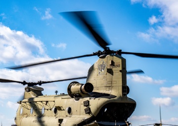 Chinook Morale Flight