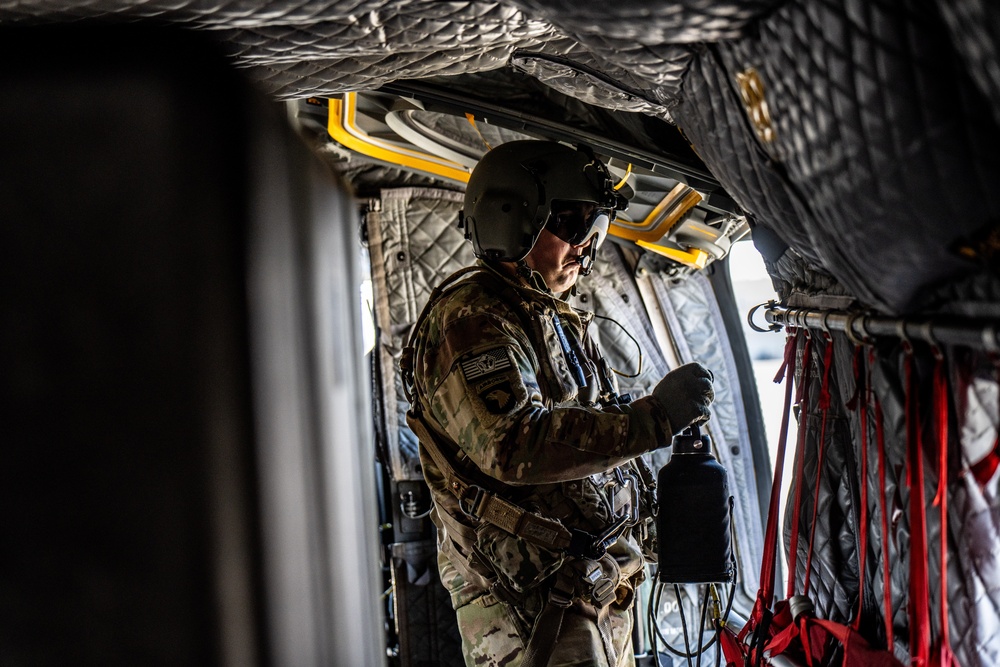 Chinook Morale Flight