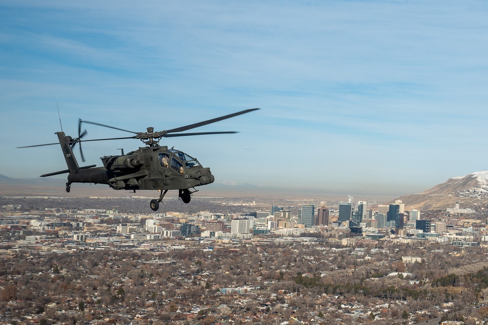 Fly Over for the Inauguration of the 18th Governor of The State of Utah