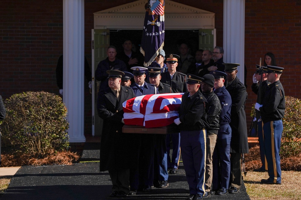 Jimmy Carter State Funeral Rehearsal