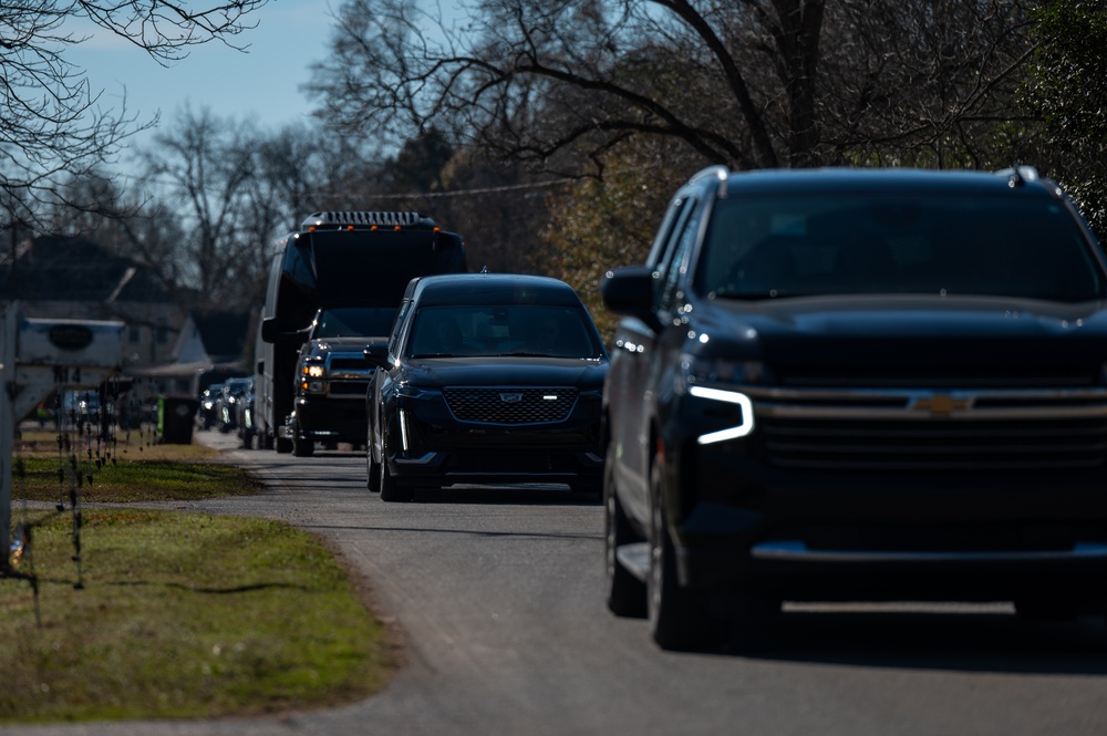 Jimmy Carter State Funeral Rehearsal