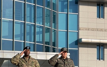 Gen Brunson visits ROK CJCS