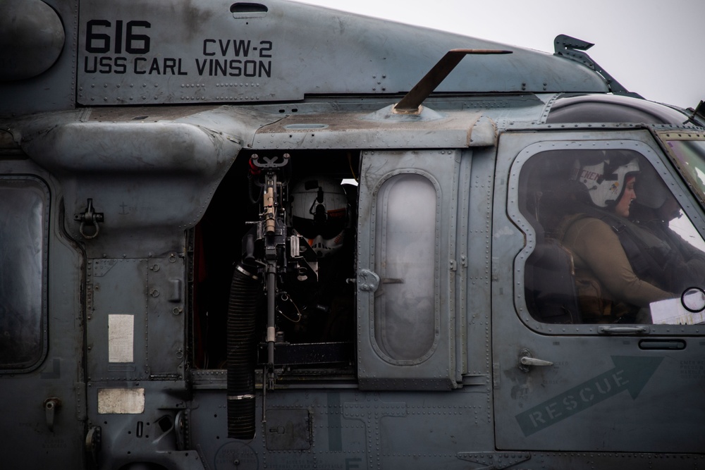 USS Carl Vinson (CVN 70) Conducts Routine Flight Operations in the South China Sea