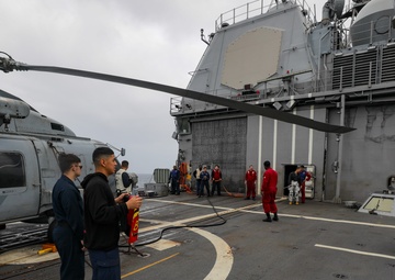 USS Princeton conducts routine operations as part of the Carl Vinson Carrier Strike Group