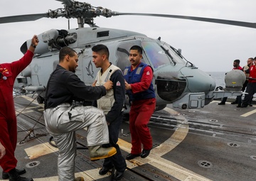 USS Princeton conducts routine operations as part of the Carl Vinson Carrier Strike Group