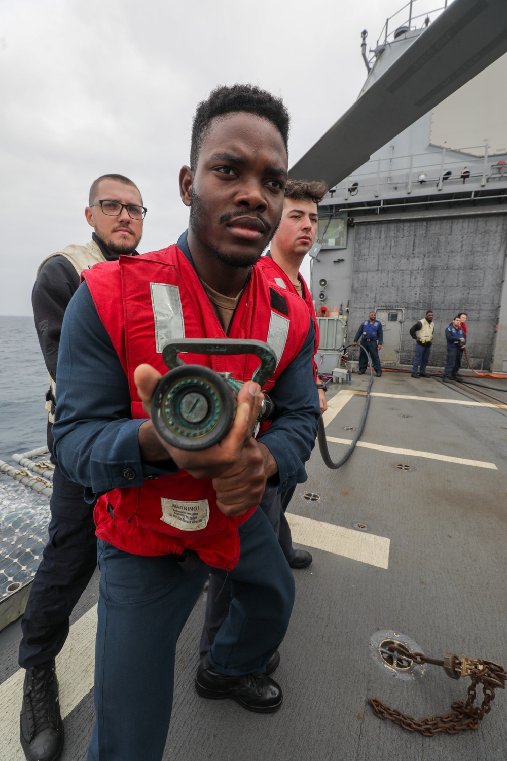 USS Princeton conducts routine operations as part of the Carl Vinson Carrier Strike Group