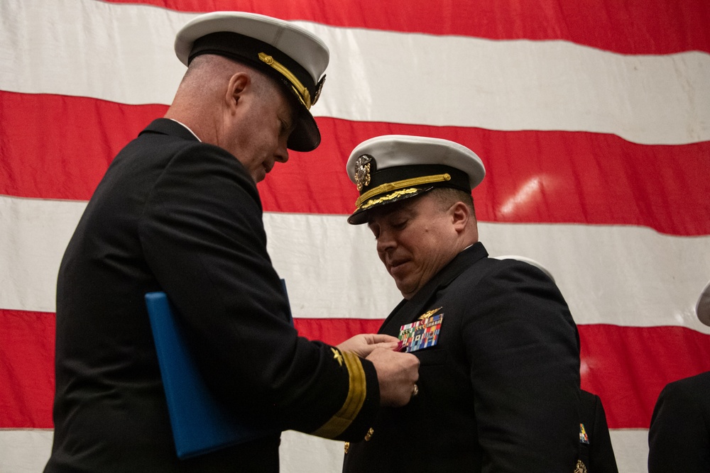 USS America (LHA 6) Conducts Change of Command Ceremony