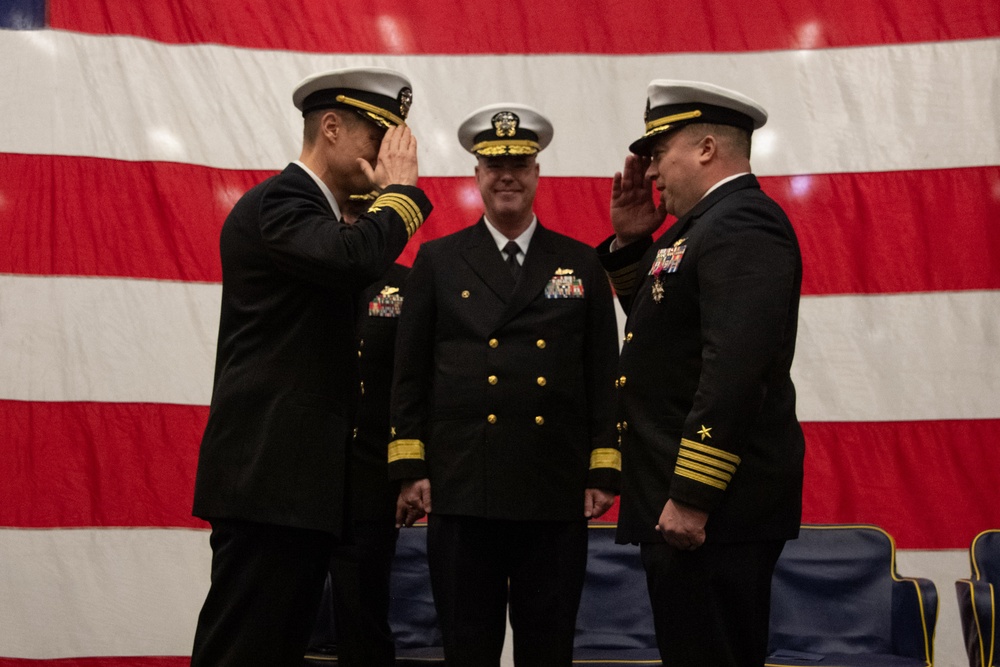 USS America (LHA 6) Conducts Change of Command Ceremony