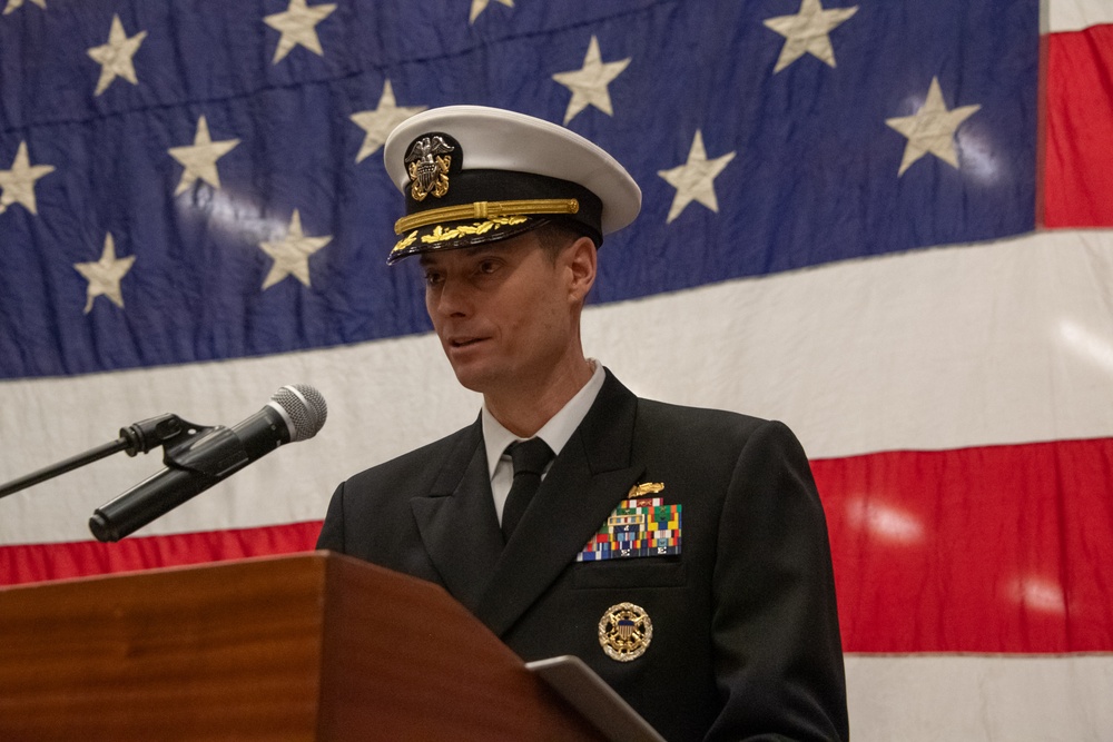 USS America (LHA 6) Conducts Change of Command Ceremony