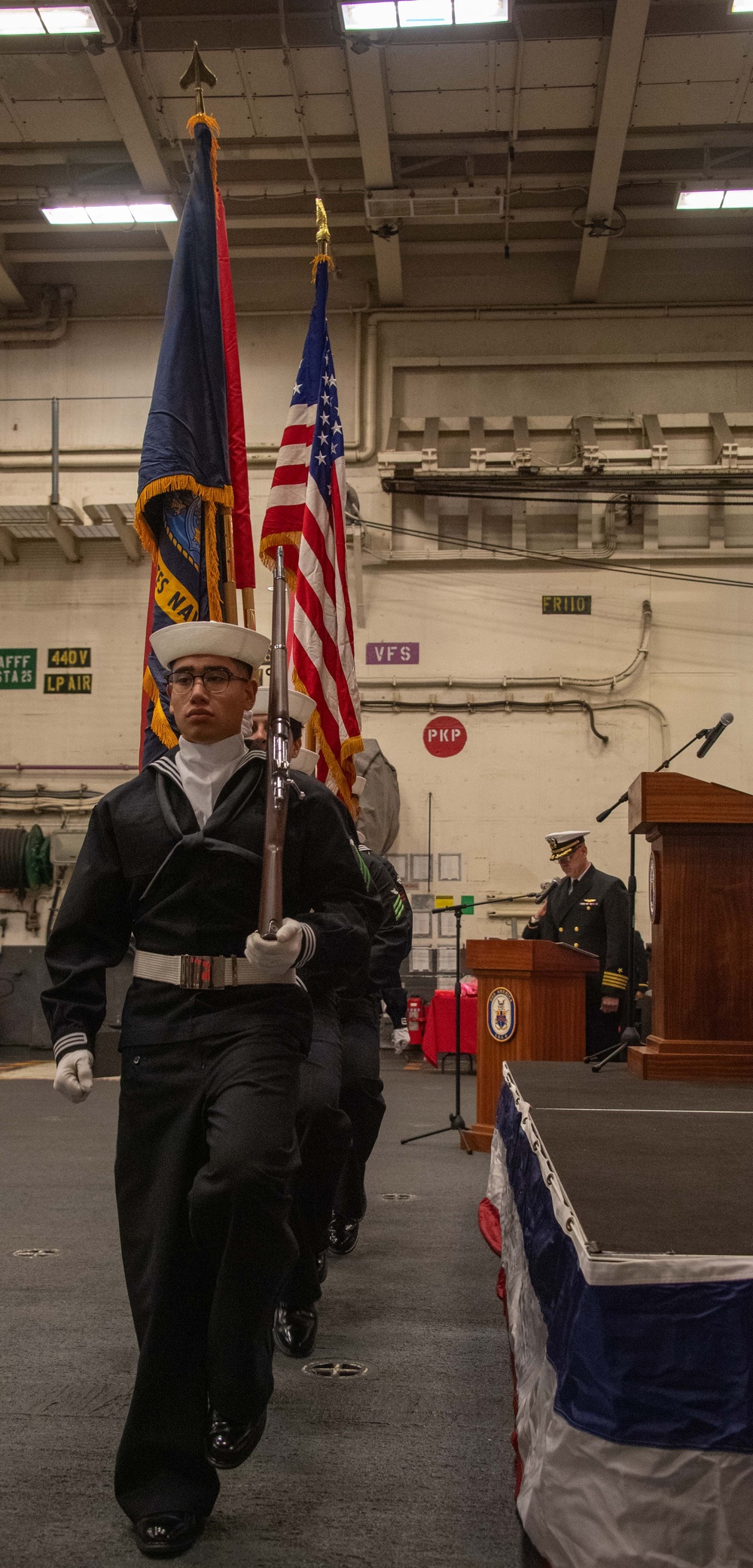 USS America (LHA 6) Conducts Change of Command Ceremony