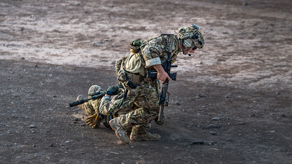 82nd ERQS Conducts Dynamic Firearms Training