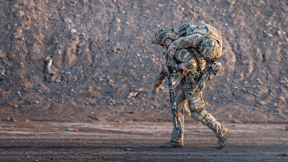 82nd ERQS Conducts Dynamic Firearms Training