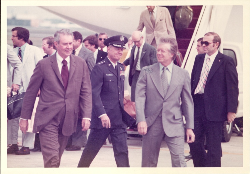 A symbol of service and leadership: Jimmy Carter’s connections to America’s Airfield