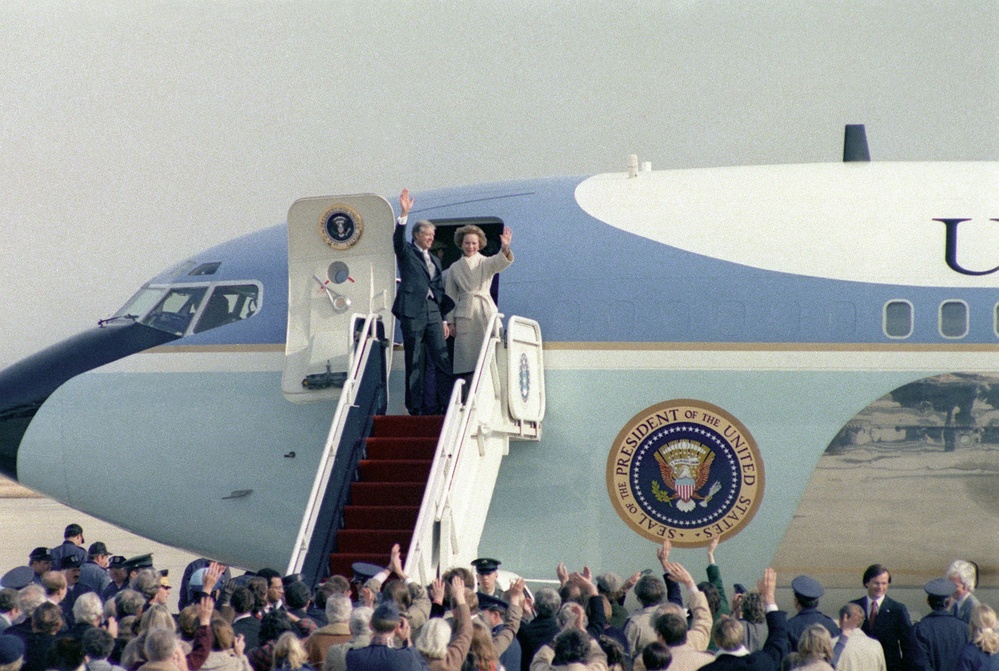 A symbol of service and leadership: Jimmy Carter’s connections to America’s Airfield