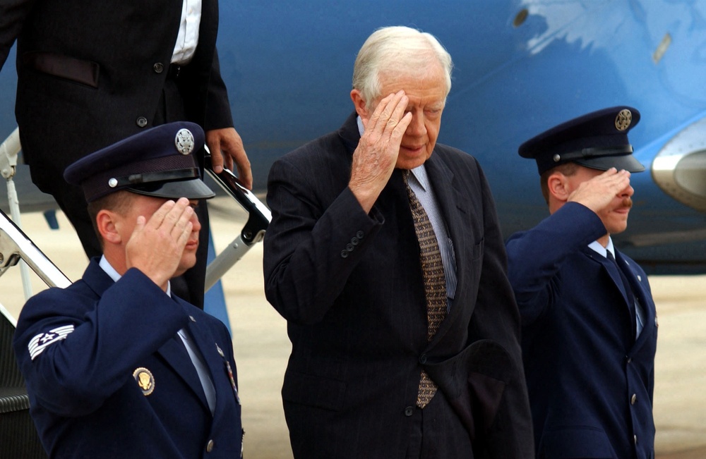 A symbol of service and leadership: Jimmy Carter’s connections to America’s Airfield