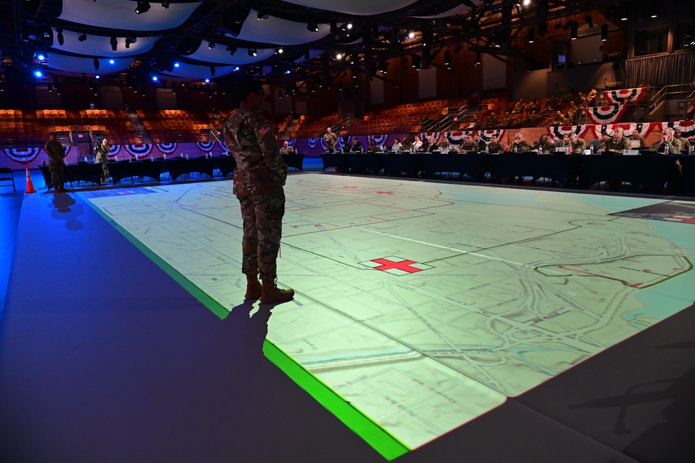 Rehearsal of Concept Drill in Preparation of the 60th Presidential Inauguration