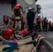 USS Higgins Conducts Man Overboard Drill