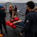 USS Higgins Conducts Man Overboard Drill