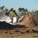 Hurricane Helene Recovery: Temporary Debris Management Site in Montgomery County, Georgia.