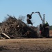 Hurricane Helene Recovery: Temporary Debris Management Site in Laurens County, Georgia.