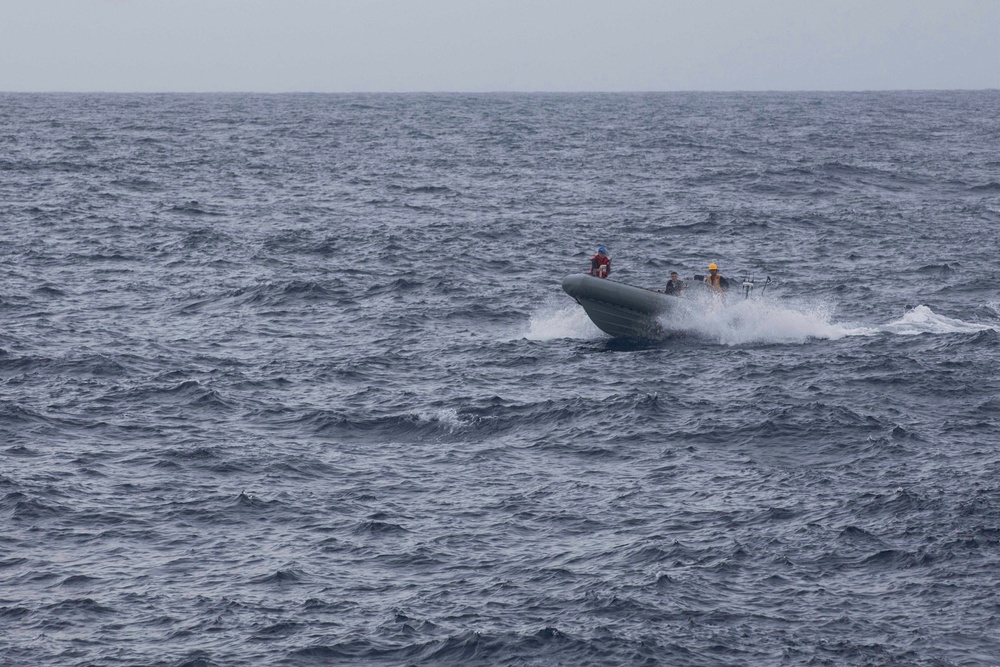 USS Higgins Conducts Training Drills