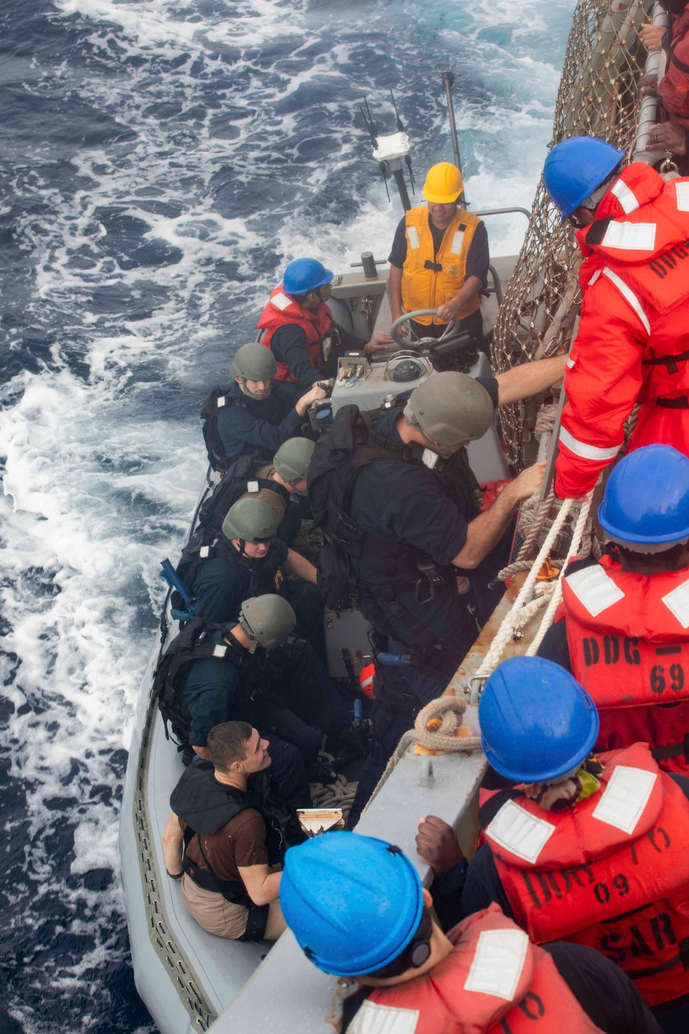 USS Higgins Conducts Training Drills