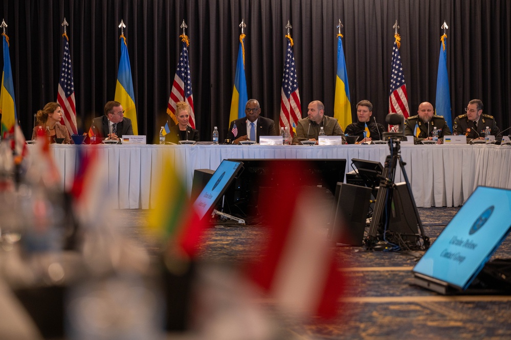 Ramstein Air Base hosts 25th iteration of Ukraine Defense Contact Group