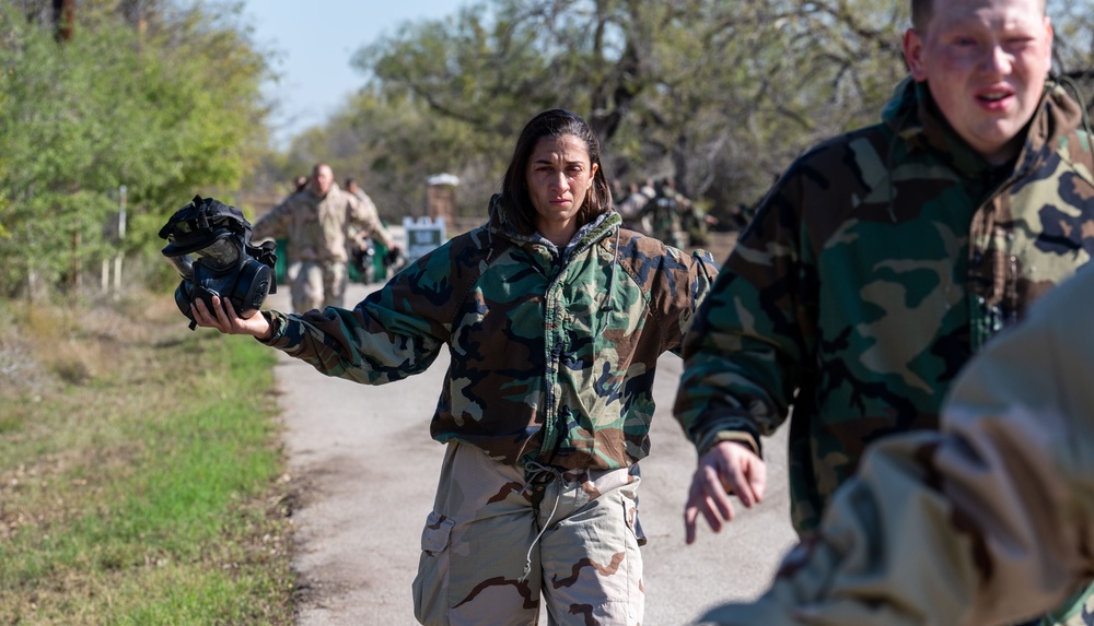 Olympic athlete completes Basic Military Training