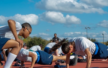 Olympic athlete completes Basic Military Training