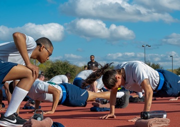 Olympic athlete completes Basic Military Training